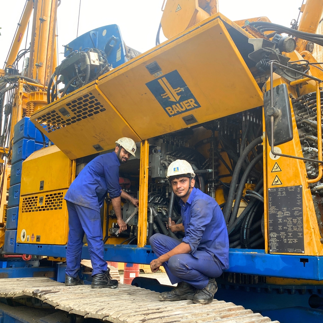 Bauer Equipment India: Rebuilding machines