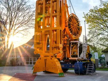 Chwytak do ścian szczelinowych BAUER DHG-V