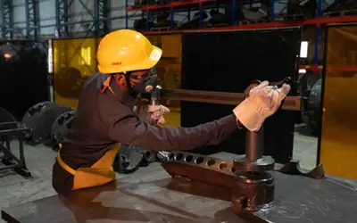 BAUER Equipment India: Drilling tool production at Bauer plant in Maharashtra