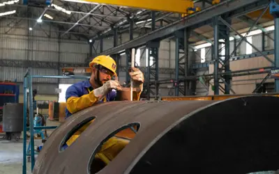 BAUER Equipment India: Drilling tool production at Bauer plant in Maharashtra