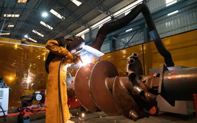 BAUER Equipment India: Drilling tool production at Bauer plant in Maharashtra